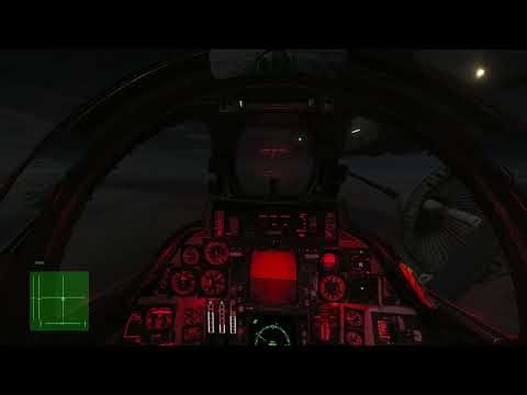DCS F-14 night AAR - first attempts