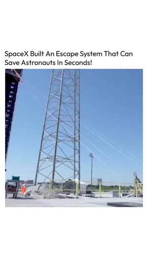 The Technology on Instagram: "If a rocket ever fails, astronauts won’t wait for help, SpaceX engineered a Launch Escape System that reacts instantly, when seconds mean life or death. With 8 SuperDraco thrusters, the Crew Dragon capsule can blast away from danger, accelerate to 400 mph in just seconds, and reach a safe distance before disaster strikes. Safety isn’t an afterthought in spaceflight, it’s designed into every second of the mission. 🌌 Media: SpaceX Follow @the_technology_ig for more t