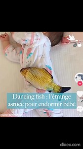 244K views · 686 reactions | Dancing fish : l'étrange astuce pour endormir bébé 樂 | La Cigogne Française | Facebook