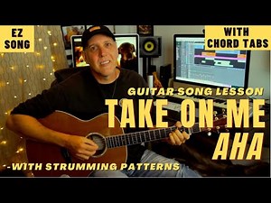 AHA Take On Me EZ Acoustic Guitar Song Lesson MTV Unplugged Version