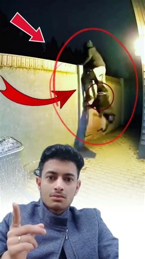 تسلّل واثقًا أن لا أحد بالبيت وفجأة لقنه كلب الحراسة درسًا قاسيًا لن ينساه👌☝️#trending #viral #love