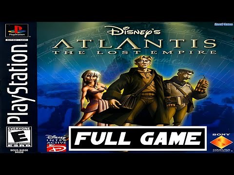 Disney's Atlantis: The Lost Empire [PS1] 100% Gameplay Walkthrough FULL GAME [4K60ᶠᵖˢ UHD🔴]