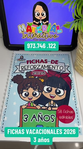 Fichas de Reforzamiento Vacacional 2026 para Niños