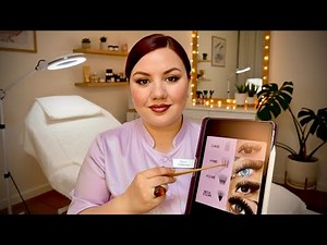 ASMR Beauty Salon Ultimate ALL in ONE Experience: Lashes, Eyebrow & Makeup