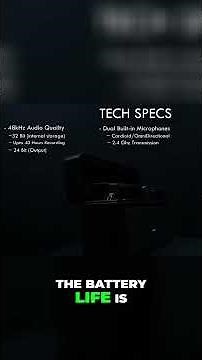 Comica Boomax - Insane Tech Specs You Need to Know! #shorts