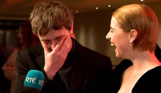Paul Mescal has brilliantly Irish response to being live on the news
