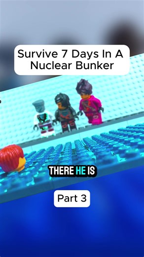 Survive 7 Days in a Nuclear Bunker with LEGO