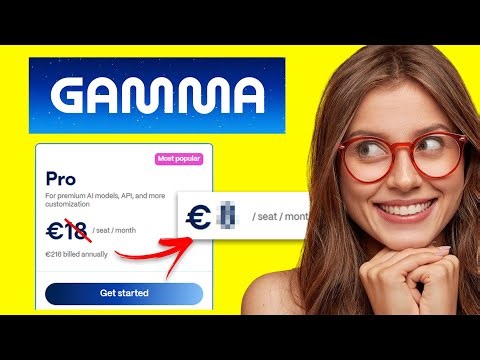 Gamma AI PRO Moins Cher : L'astuce à connaitre ! (Mieux qu'un Code Promo Gamma App)