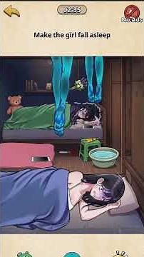 Nightmare Puzzles The Unknown Level 82 Make the girl fall asleep