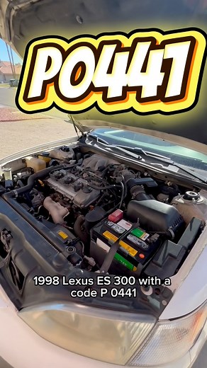 EVAP VSV incorrect purge flow #p0441 #lexus #lexusES300 #carrepair #mechanic | FIX It ANGEL