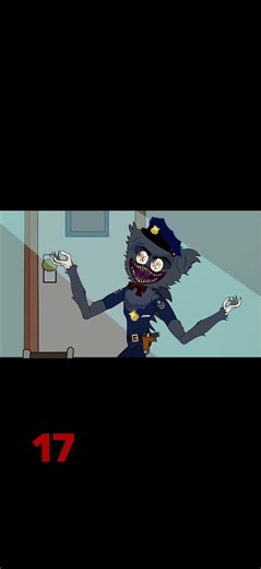 HuggyWolf #huggywuggy #cartoon #fighting #werewolf