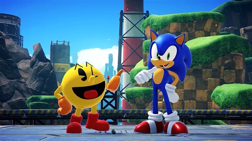 PAC-MAN is bringing a friend on his adventure to protect PAC-Land and that's not all! Sonic will be coming to PAC-MAN World 2 Re-PAC as DLC and PAC-MAN will be a playable racer in Sonic Racing: CrossWorlds! | BANDAI NAMCO Entertainment