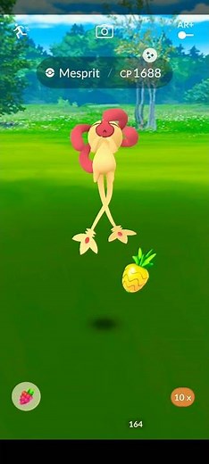 Catching a Shiny Mesprit