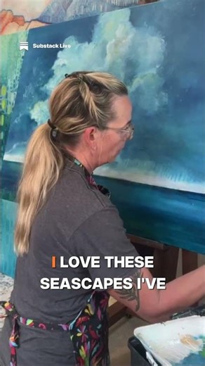 I Don't Want to Screw It Up #substack #shorts #livepainting #artshorts #oilpainting #floridaartist