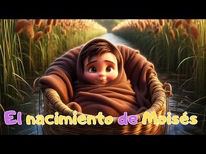 La biblia para niños │ El nacimiento de Moisés │ Historias bíblicas