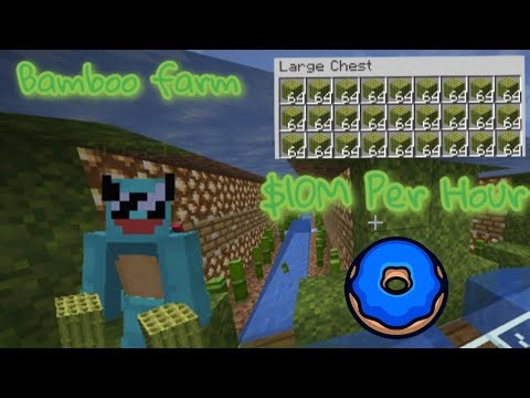 How To Build The Best Bamboo Farm On The Donut SMP (10M/Hour)