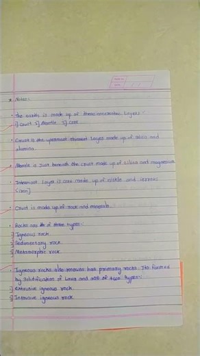 NCERT standard 7th subject geography Lesson 2 inside our Earth