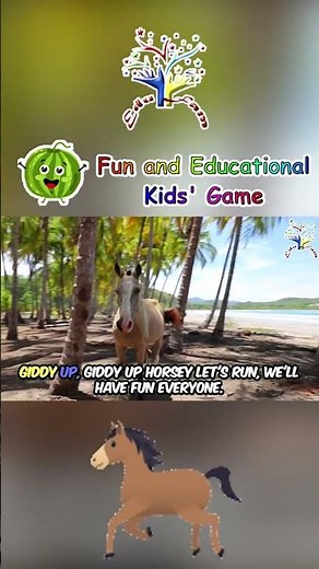 Horse || Horse Cartoon || Horse Song || Horse Story || Kids Songs and Nursery Rhymes || EduFam