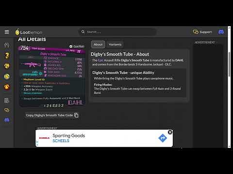 How you can make a modded hybrid gun in borderlands 3