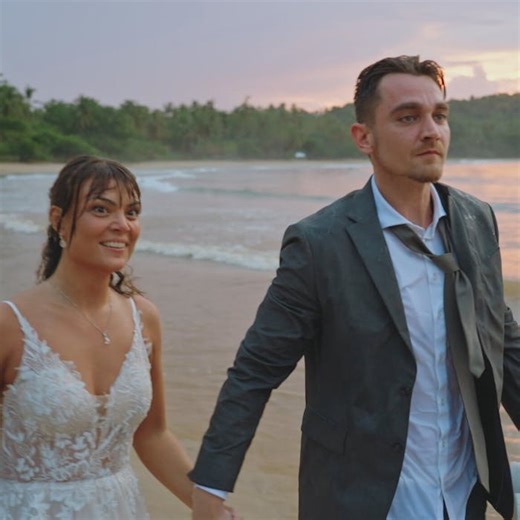 Mark i chok efter brylluppet i "Stranded on Honeymoon Island": Michelle har et barn