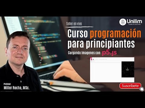 9. APRENDE A PROGRAMAR - ¿Cómo cargar imágenes en P5.js?