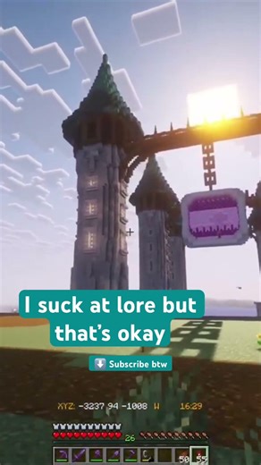 I’m not a good story teller #minecraft #lore #minecraftshorts