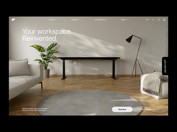 E-commerce Website Animation