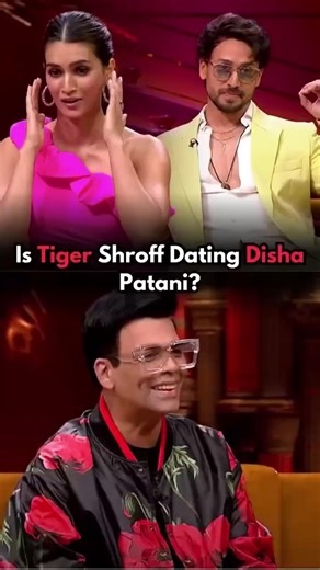 Is Tiger Shroff Dating Disha Patani?😲Karan Johar #tigershroff #dishapatani #bollywood