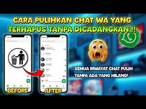 EASY! Here's How to Recover Deleted WhatsApp Chats That Haven't Been Backed Up