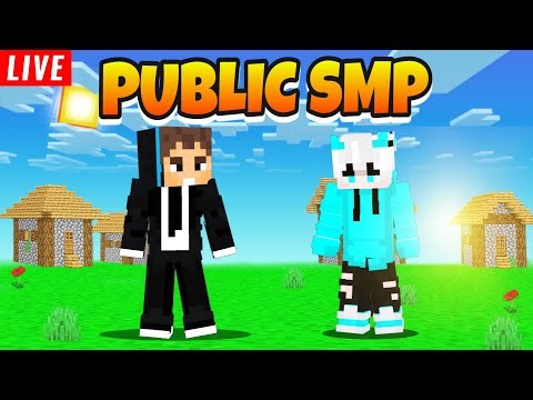Minecraft Smp Live || Join Our Public Server | Java + Pe | 1.21