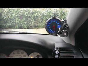 Tachometer Gauge Kit Blue LED 11000 RPM car Meter Shift Light Switch Unit 4G4E