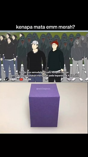 Kenapa Mata Emm Merah dalam Animasi Cerita?