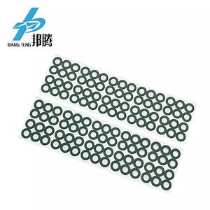 [Hot Item] 6p18650 Round Insulation Paper 2s3p Battery Insulation Gasket 0.25mm 0.35mm Diamond-Shaped Barley Paper Electric Insulation Barley for Battery
