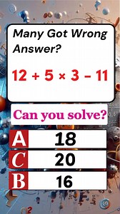 1.9M views · 4.3K reactions | Can You Solve This Quick Math Challenge? #quiz #trivia #riddles | Pediabox Lagecy | Facebook