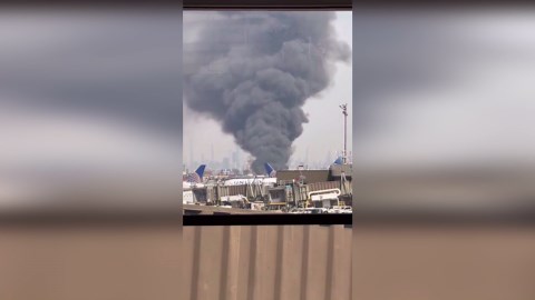 Two-alarm brush fire sparks urgent emergency response near Newark Airport facilities