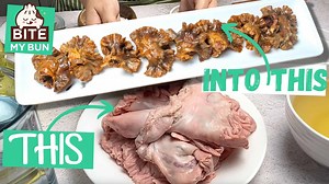 Chicharon bulaklak : l'intestin de porc ("mésentère") EST bon pour quelque chose