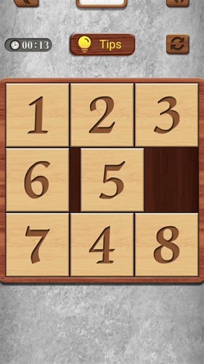 sliding puzzle gameplay 🔥 #puzzle #gameplay