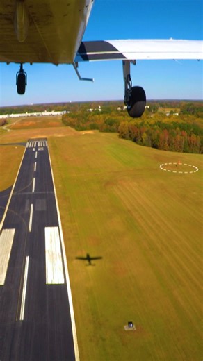 Autumn flight-line ASMR: crunching leaves, humming engines, and the soothing sound of instructors constantly saying to "use more right rudder". Become employable as a pilot in as little as 5.5 months: www.bluelineaviation.com | Blue Line Aviation