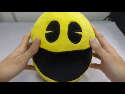 8 INCH PAC-MAN PLUSH DOLL WITH SOUND