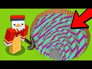 I CREATE A MINE out of ALL MINECRAFT LUCKY BLOCKS!