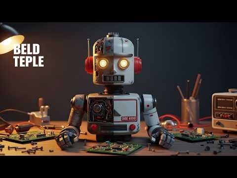 I rebuilt this robot using only original parts from the 90s