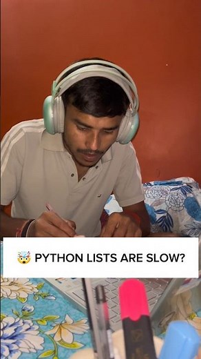 Python Lists Are Slow? 😳 | AI/ML Journey Day 31