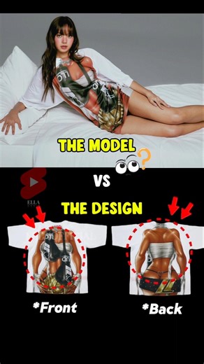 LISA AS A MODEL VS. THE DESIGN—INSANE! 🔥 🧐 #lisa #lloudbylalisa #yttrending