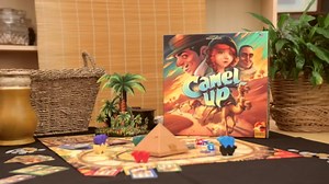 Camel Up (Second Edition) - Exciting Camel-Racing Betting Strategy Game! Fun Family Game for Kids & Adults, Ages 8+, 3-8 Players, 30-45 Minute Playtime, Made by Eggertspiele
