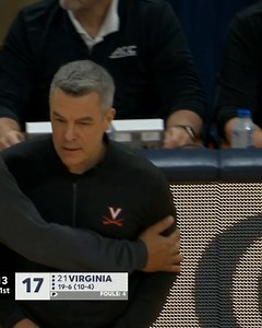 13K views · 176 reactions | Tony Bennett gets his first technical since 2010  Virginia Men's Basketball | ACC Network | Facebook