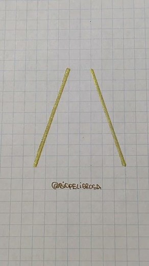 Letra A 3D