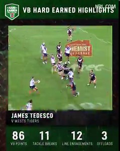 20K views · 252 reactions | Josh Jackson with 6️⃣1️⃣ tackles in Round 2  Here are your #VBHardEarned plays of the week! | NRL | Facebook