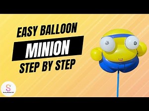 How to Make a Cute Balloon Minion | Easy Balloon Tutorial for Beginners