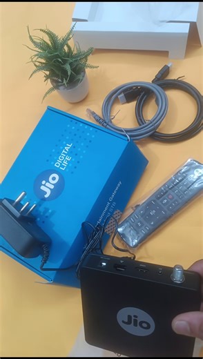 Jio Hybrid Set top box | Jio Fiber #jiosettopbox #jiofiber #jiofiberinstallation