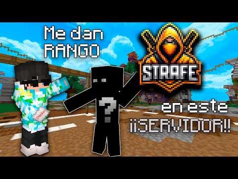 Me dan RANGO MEDIA en este SERVIDOR!! | strafepvp.cc